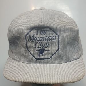 The Mountain Club Corduroy Snapback. Union Made In U.S.A.